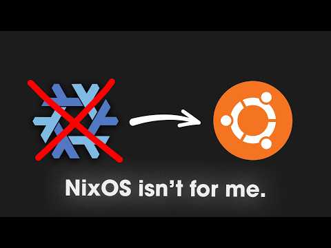 i'm sorry nixOS, i've failed you. maybe next time.