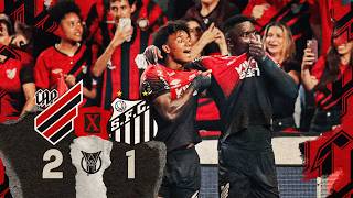 ATHLETICO 2X1 SANTOS  | MELHORES MOMENTOS | CAMPEONATO BRASILEIRO 2026