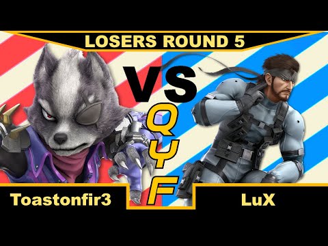 QYF VCU Spring 2020 #5 Smash Losers Round 5 - toastonfir3 (Wolf, Palutena) vs LuX (Pit, Snake)