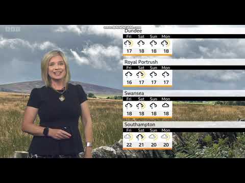 Sarah Keith-Lucas - BBC Weather  - (23.08.2023) - HD [60 FPS]