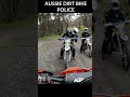 PULLED OVER BY AUSSIE DIRT BIKE POLICE!