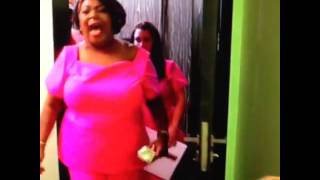 Rustie Lee Screaming at Pejazzle model!