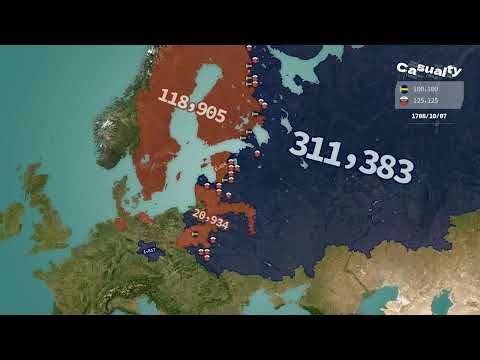 Great Northern War Using Google Maps