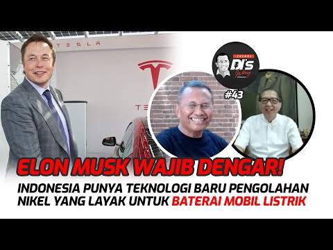 Elon Musk Wajib Dengar! Indonesia Punya Teknologi Baru Pengolahan Nikel untuk Baterai Mobil Listrik