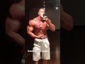 6’7” 315lb with a chest pump