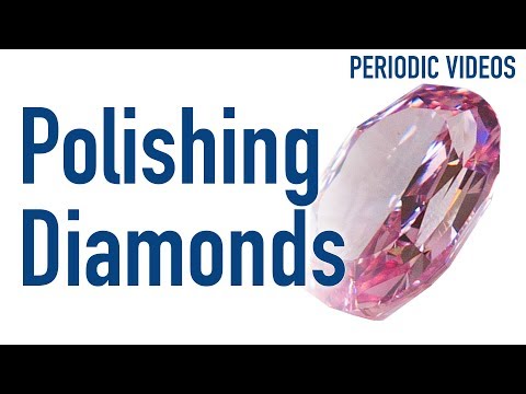 , title : 'Polishing a Pink Mega Diamond - Periodic Table of Videos'