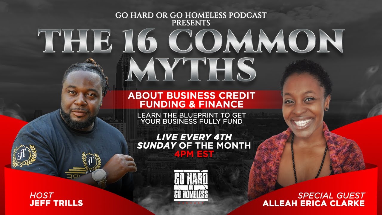 Ep.7 The 16 common myths about business credit,Funding & Finance with Alleah Erica Clarke