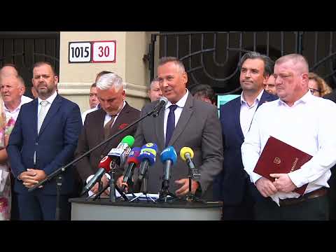 Tlačová konferencia k téme: veterné elektrárne v regióne
