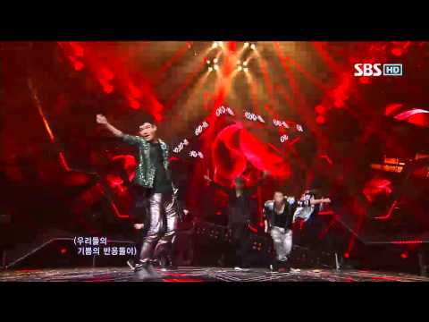 EXO [MAMA] @SBS Inkigayo Popular song 20120520
