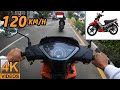 4K TOP SPEED SUPRA X 125 2010 Setelah Pemakaian 12 Tahun
