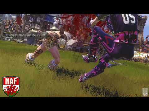Blood Bowl 2 - Welsh Championship Round Two - Dark Elves vs Norse