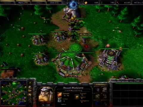 2007 Grand Final third day WarCraft III Math: Grubby vs Sky; R1