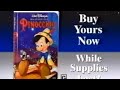 Pinocchio Vhs Commercial 1994