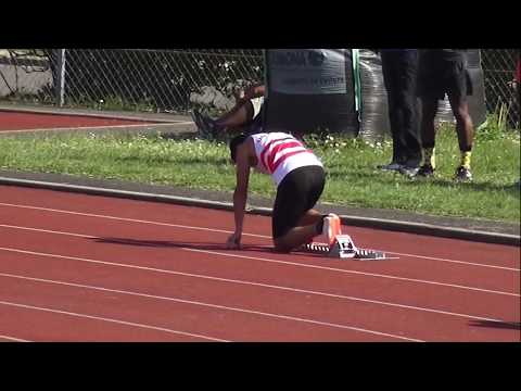 4 X 100M SEM Finale 1 Championnat  Interclubs Nationale 2 LONGJUMEAU,  6 Mai 2018