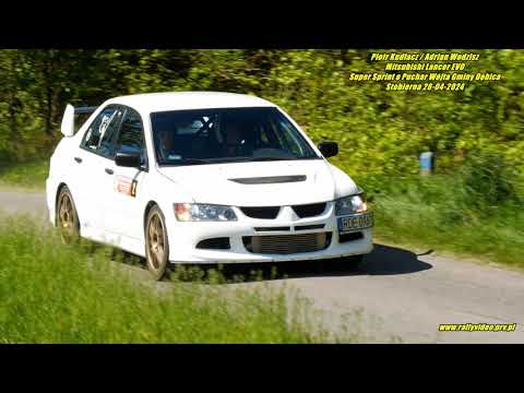 P.Kudłacz/A.Wodzisz -Mitsubishi Lancer EVO- Super Sprint o Puchar Wójta Gminy Dębica Stobierna 2024