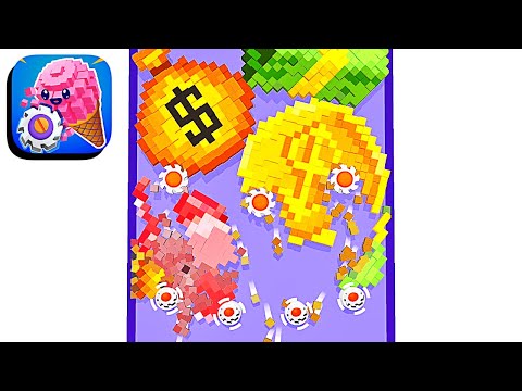 Pixel Demolish - All Levels Gameplay Android,ios (Levels 1-2) - YouTube