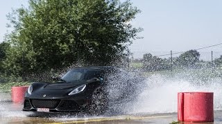 preview picture of video 'Lotus Exige S V6 Drift Session (Inside & Outside)'
