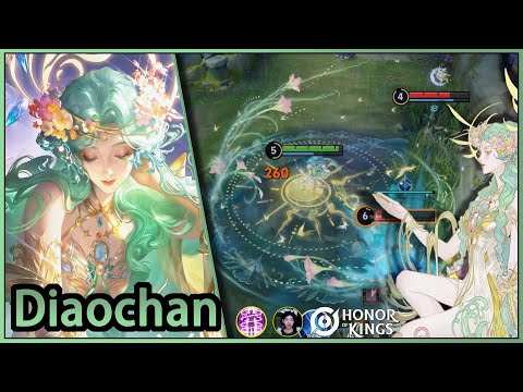 Diaochan｜A skin worthy of being called a work of art｜Uma skin de herói digna de arte｜HOK