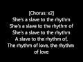 Micheal Jackson - Slave To The Rhythm Lyrics