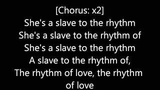 Micheal Jackson - Slave To The Rhythm Lyrics