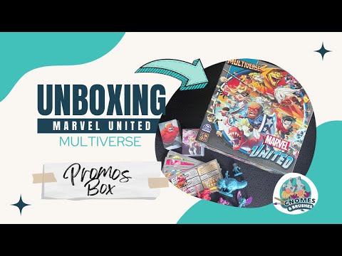 Unboxing Marvel United Multiverse Promo Box
