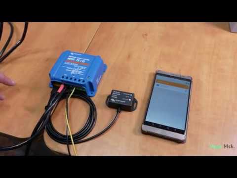 Подключение Victron Energy BlueSolar MPPT 75/15 и VE.Direct Bluetooth Smart dongle