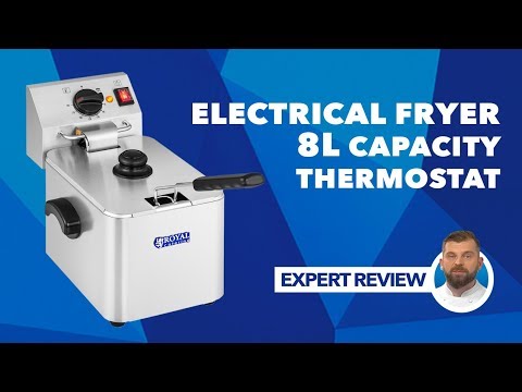 Vidéo - Friteuse électrique - 8 litres - Thermostat EGO