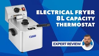 Electrical fryer Royal Catering RCEF 08E-EGO | Expert review