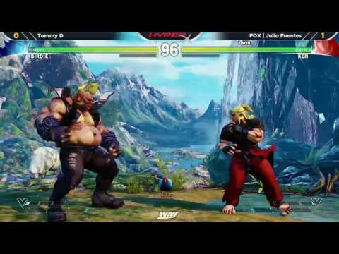 WNF 2.6 SFV - Tommy D (Birdie) vs FOX | Julio Fuentes (Ken)