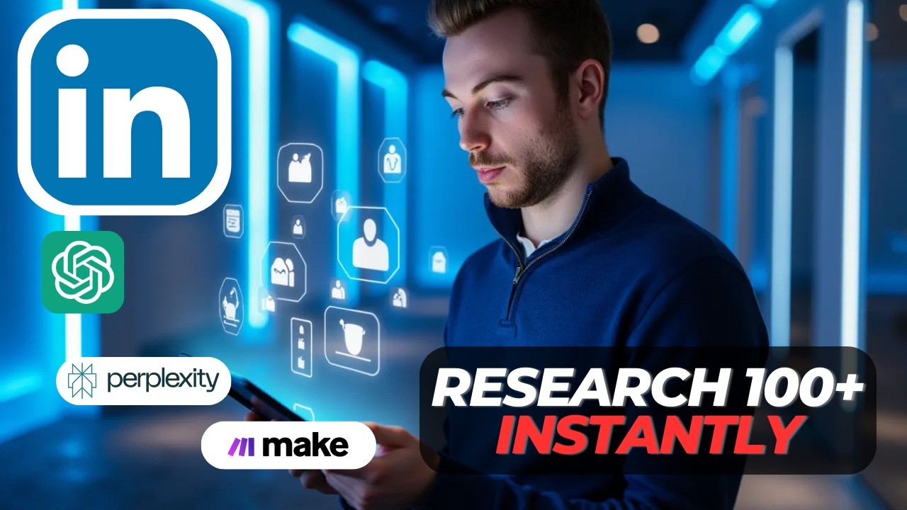 How to Research Anyone on LinkedIn (AI Does the Work)