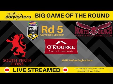 NRL WA Smarter Than Smoking Premiership Round 5 - Sea Eagles v Lions