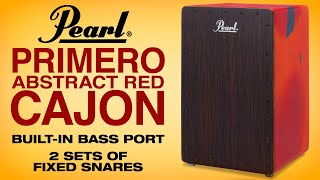 Video thumbnail for Pearl Primero: ABSTRACT RED by Pearl Drums