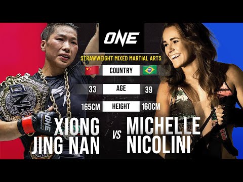 Xiong Jing Nan vs Michelle Nicolini full fight