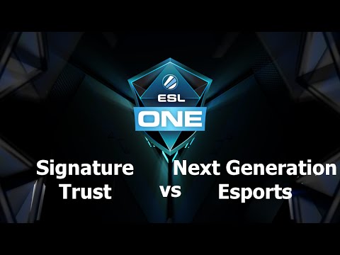 NGE vs Trust Game 1 - ESL One Manila SEA - @durkadota @scantzor