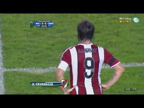 Gol de Cavenaghi Tiro Libre VS Guillermo Brown 19-05-2012