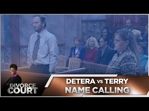 Divorce Court OG - Detera vs. Terry: Name Calling - Season 1, Episode 141