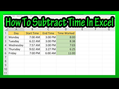 How To Subtract Time In Excel Explained -How To Format Cells To Subtract Time (Accumulated) In Excel