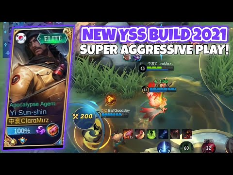 NEW YSS BUILD SUPER AGGRESSIVE PLAY !!! - Mobile Legends