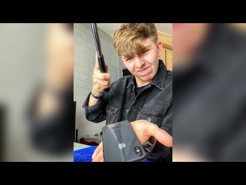 How I broke my REAL PHONE! 📱🤦‍♂️ #shorts