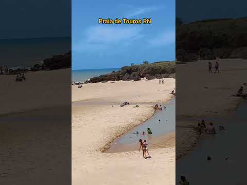 Pelas trilhas do RN.  Praia de Touros.