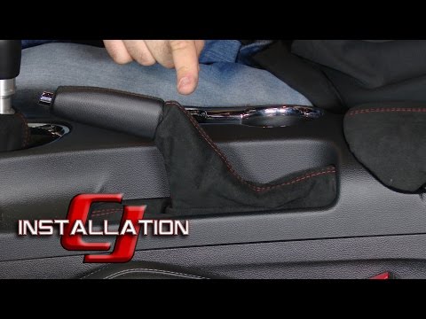 2015-2017 Mustang Alcantara Parking Brake Boot Installation