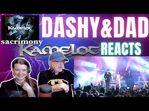 KAMELOT ft. Alissa White-Gluz and Elize Ryd - Sacrimony (Dad&DaughterFirstReaction)