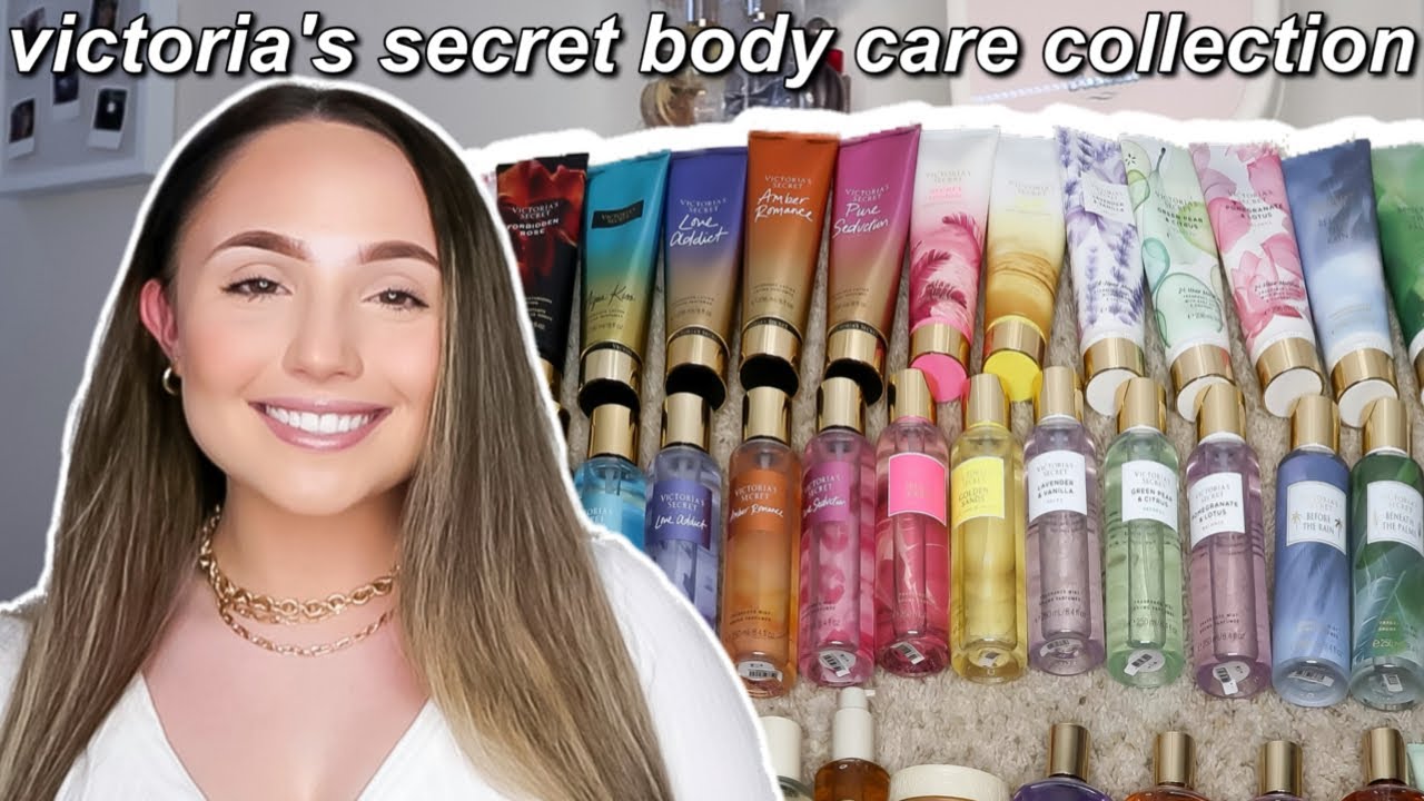 MY VICTORIA'S SECRET BODY CARE COLLECTION | Fragrance Mists, Body Lotions, Body Wash , & Body Scrubs