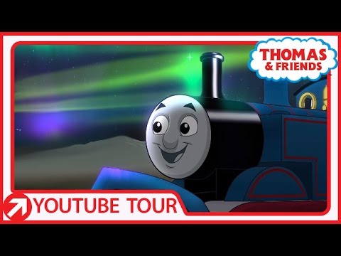 Thomas Sees the Northern Lights in Alaska | YouTube World Tour | Thomas & Friends - Kids TV Series, Kingdom Kids Zone - Thomas & Friends