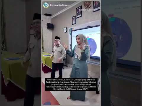 WAMENDIKDASMEN Megunjungi SMPN 16 Tanjungpinang