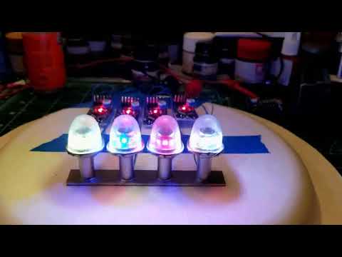 Blade Runner 1/6 scale Spinner light effect Electronic version