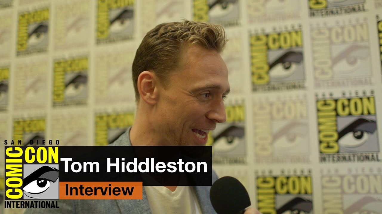 San Diego Comic Con 2015: Tom Hiddleston is Crimson Peak's tall, dark stranger - YouTube