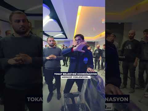 TOKAT BELEDİYESİ KOORDİNASYON MERKEZİ HAZIRLANIYOR!