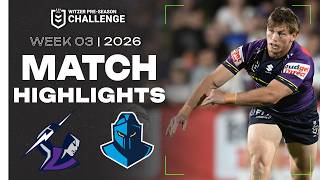 Download lagu NRL 2026 Witzer Pre-season Challenge | Storm v Titans | Match Highlights | Week 3 mp3