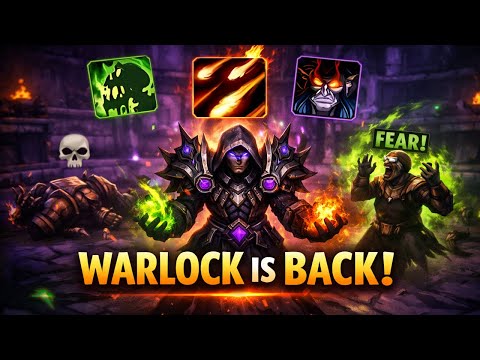 WARLOCKS ARE SO BACK IN MIDNIGHT - I ABSOLUTELY LOVE DESTRO -  DEMO & DESTRO PVP HIGHLIGHTS BUALOCK